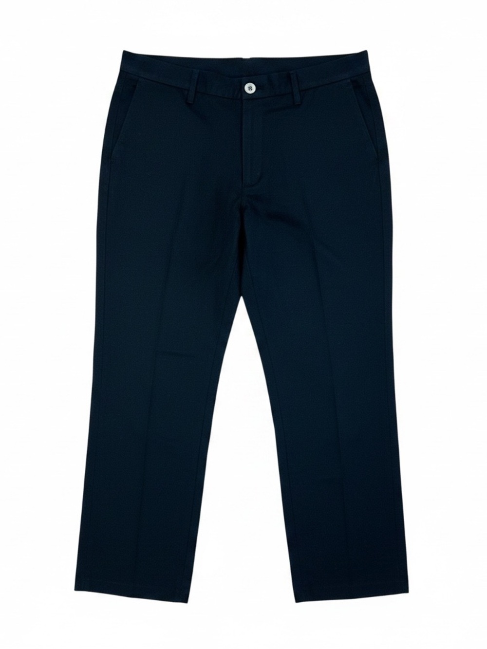 Women's Tribal Black Cropped Jean Style Pants - Classic Straight Fit